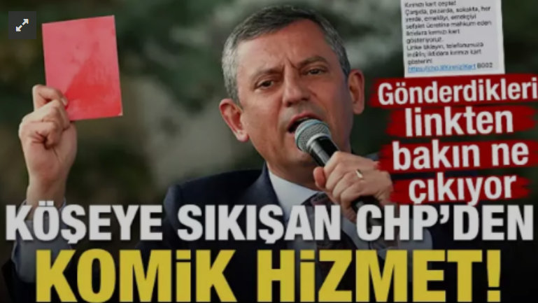 Birde böyle deneyin..CHP'den yeni adım ''Linke tıklayın''!