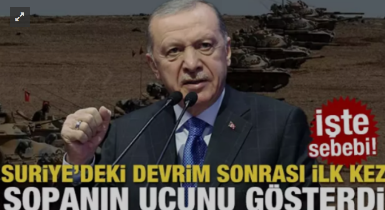 Erdoğan devrimden sonra ilk kez sopanın ucunu gösterdi!