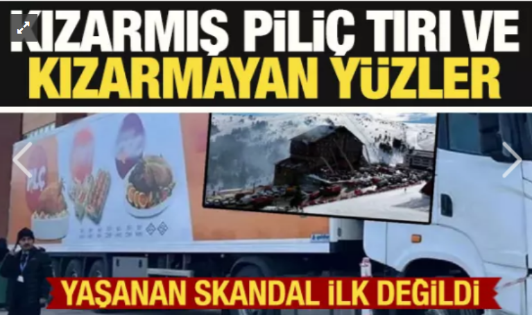 Kızarmış piliç tırı ve kızarmayan yüzler!