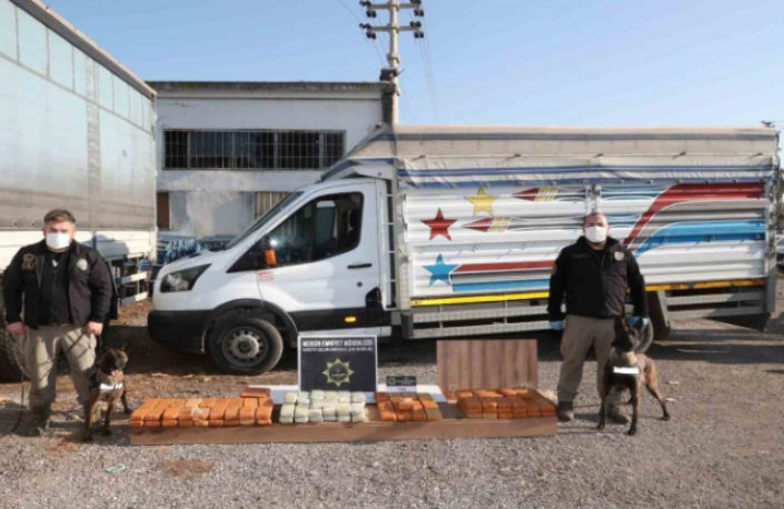 Mersin'de dron takibiyle ele geçirildi