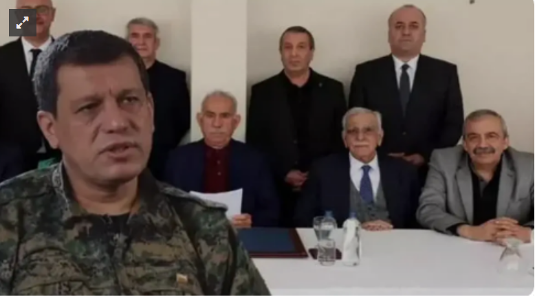 Terör örgütü YPG/SDG elebaşı Mazlum Abdi: ''Bizi kapsamıyor''