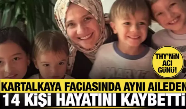 THY'nin acı günü: Bolu'daki yangında aynı aileden 14 kişi hayatını kaybetti